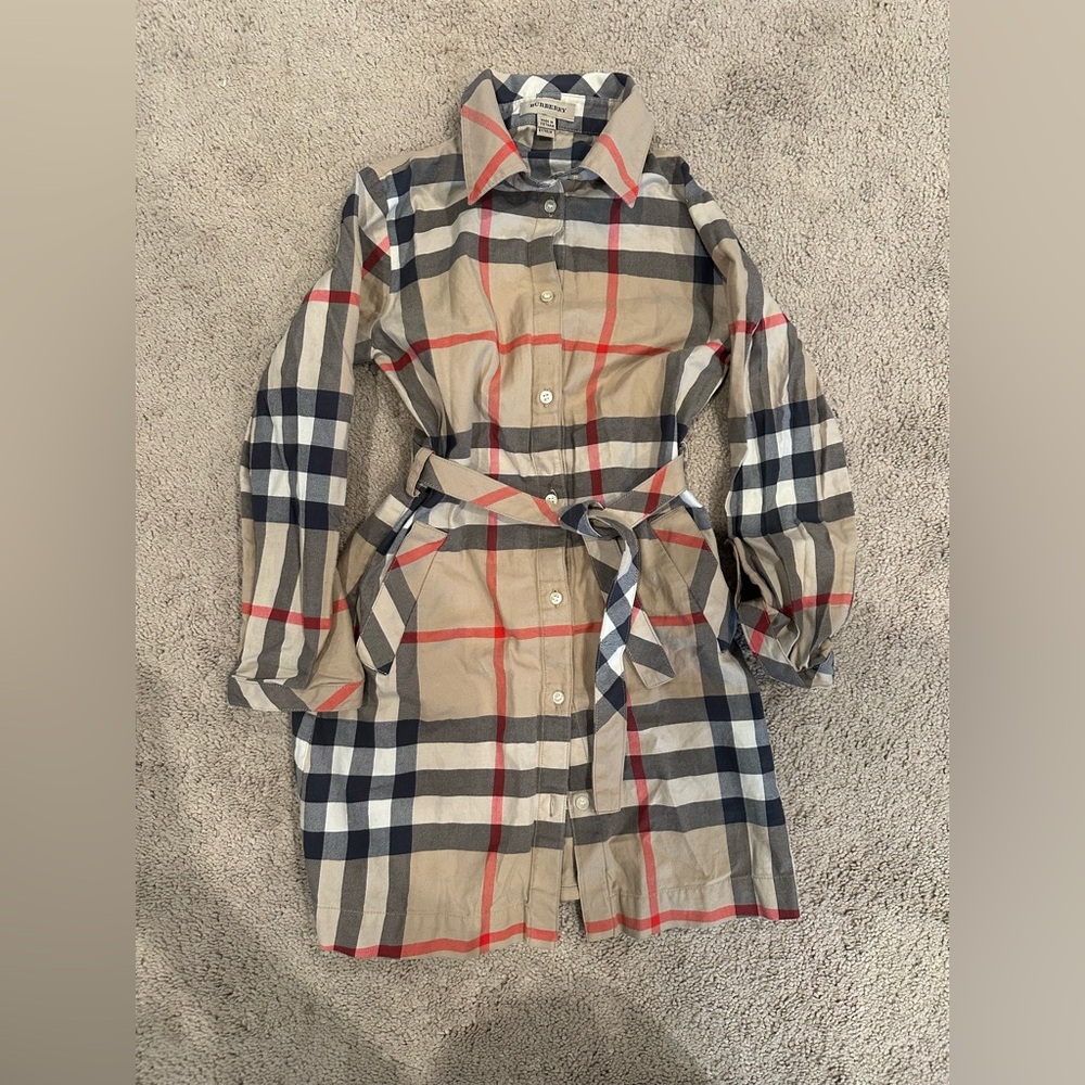 Authentic Burberry toddler dress 6T
